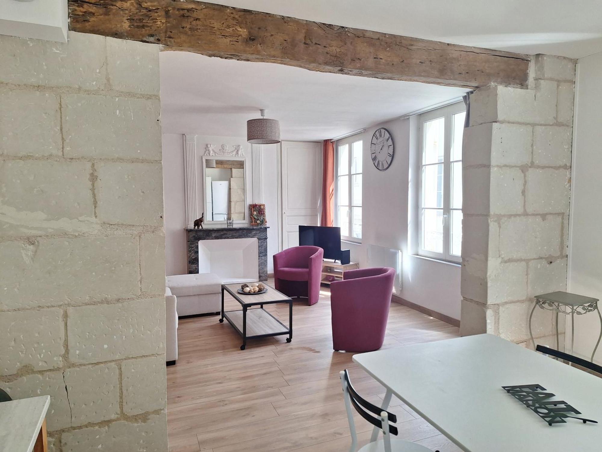 Apartment Bel 50m2 En Plein Centre De Saumur